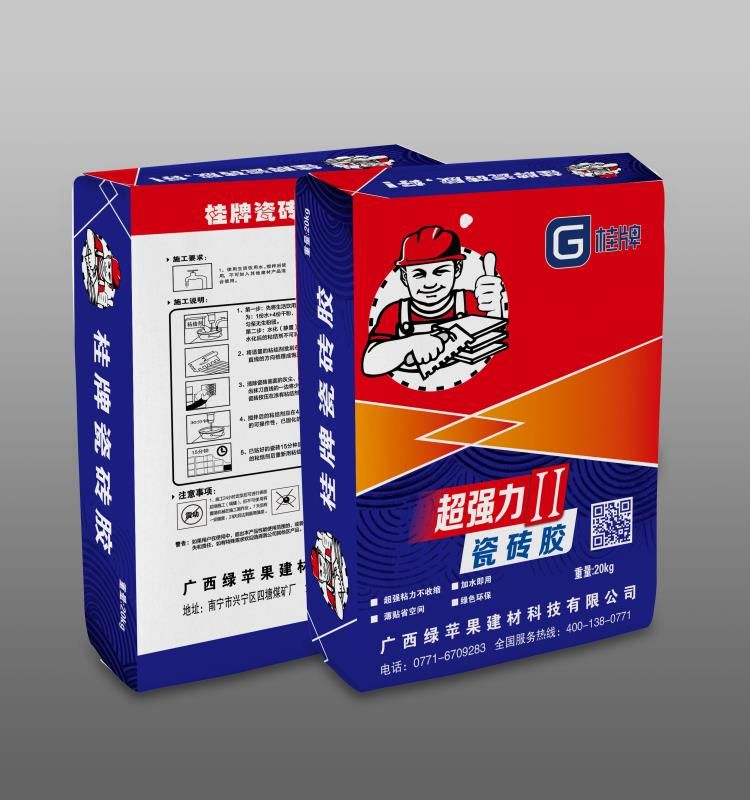 绿苹果超强力II瓷砖胶