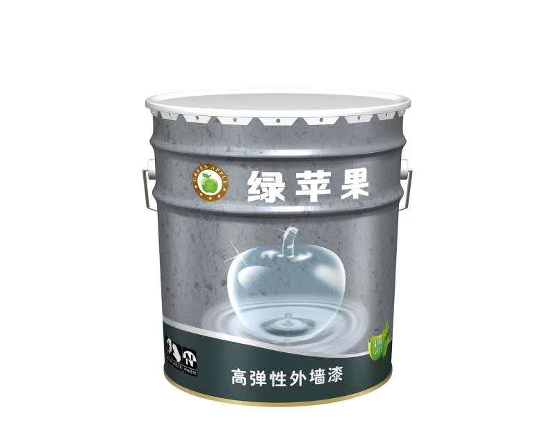 绿苹果高弹性外墙漆